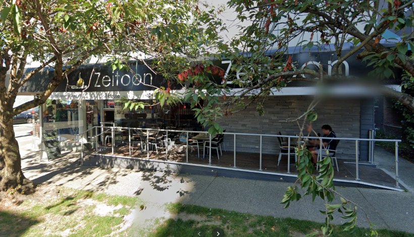 رستوران زیتون در ونکوور