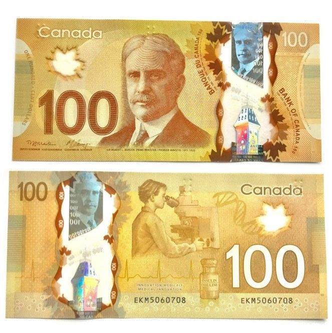 صد دلار کانادا