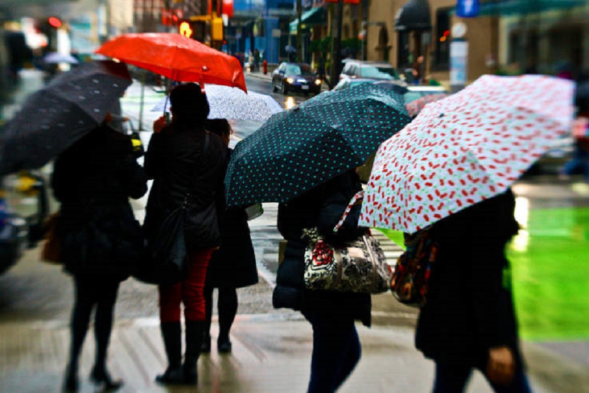 باران و رگبار در ونکوور