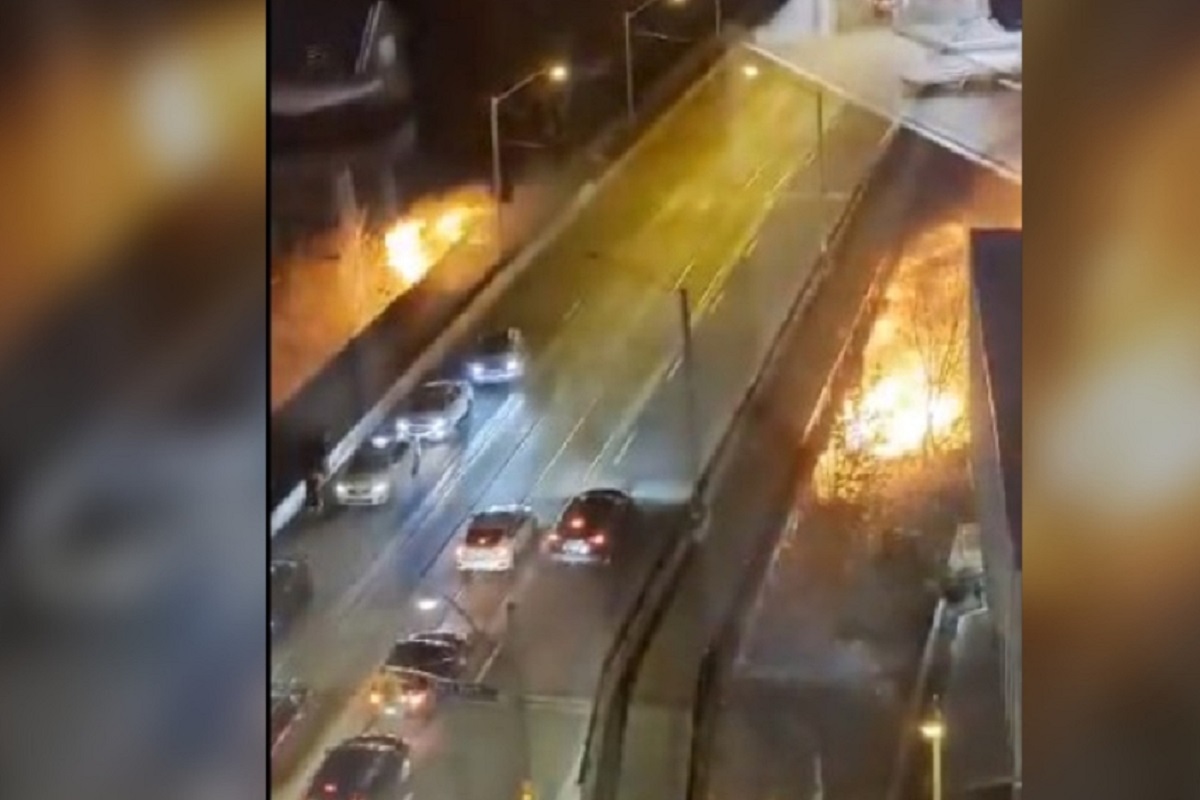 انفجار در زیر پل مرکز شهر تورنتو