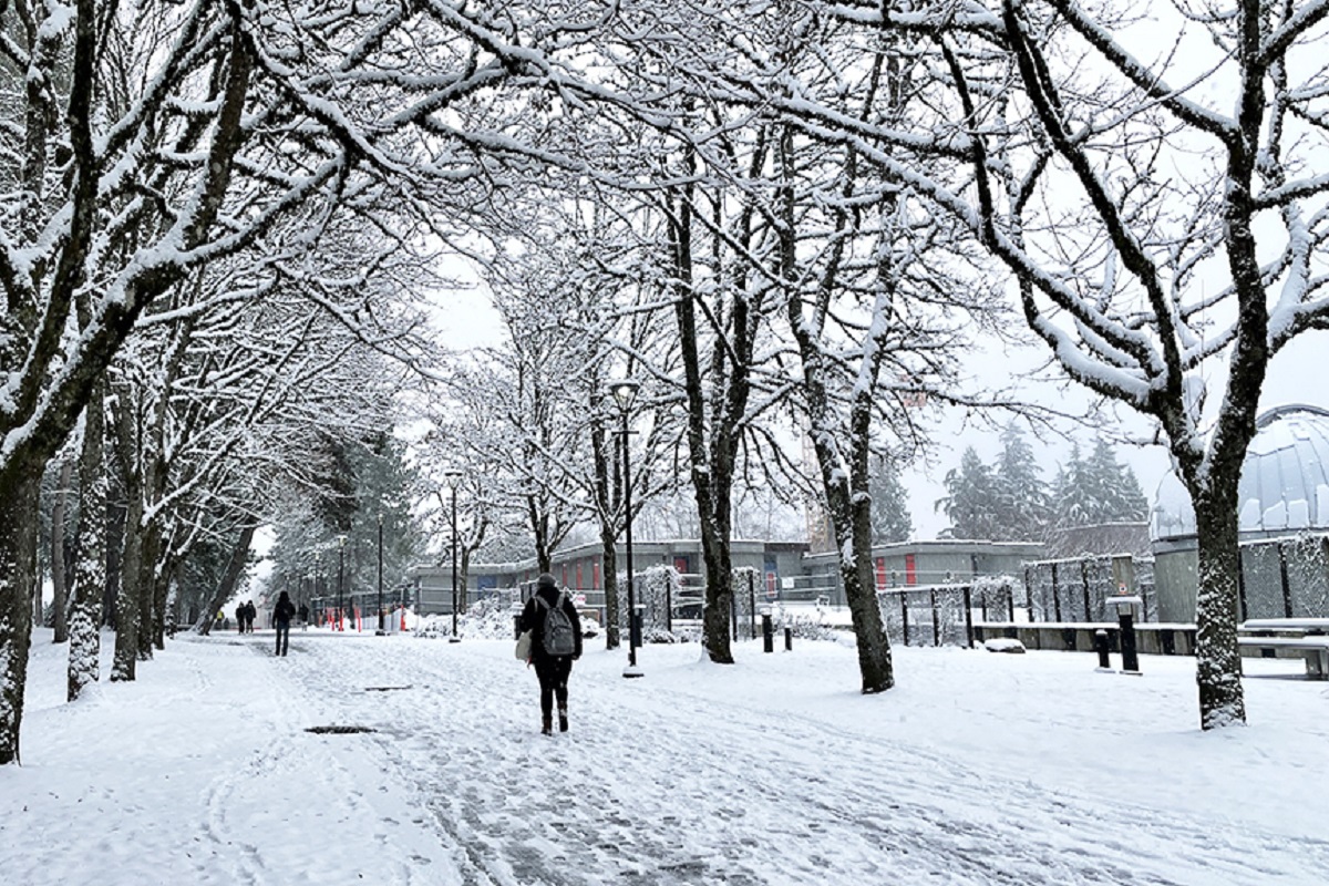 هشدار بارش برف زیاد در مترو ونکوور