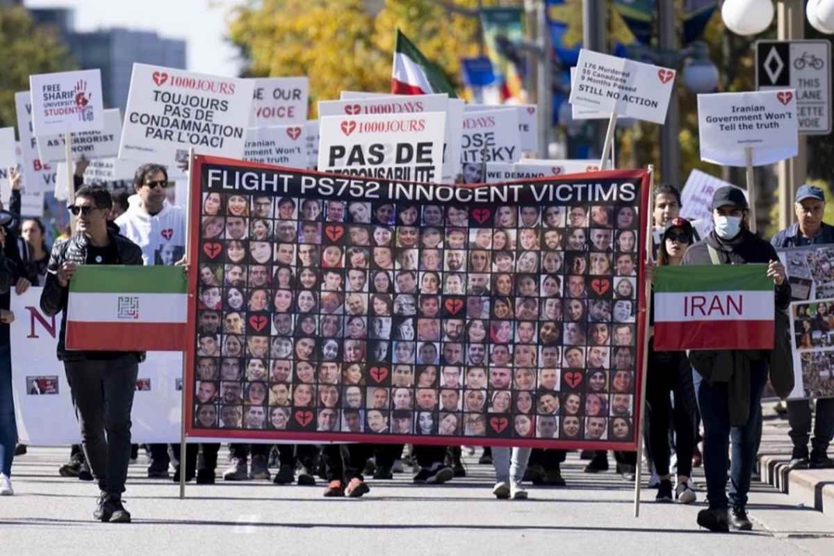 تظاهرات هزاران ایرانی در ونکوور